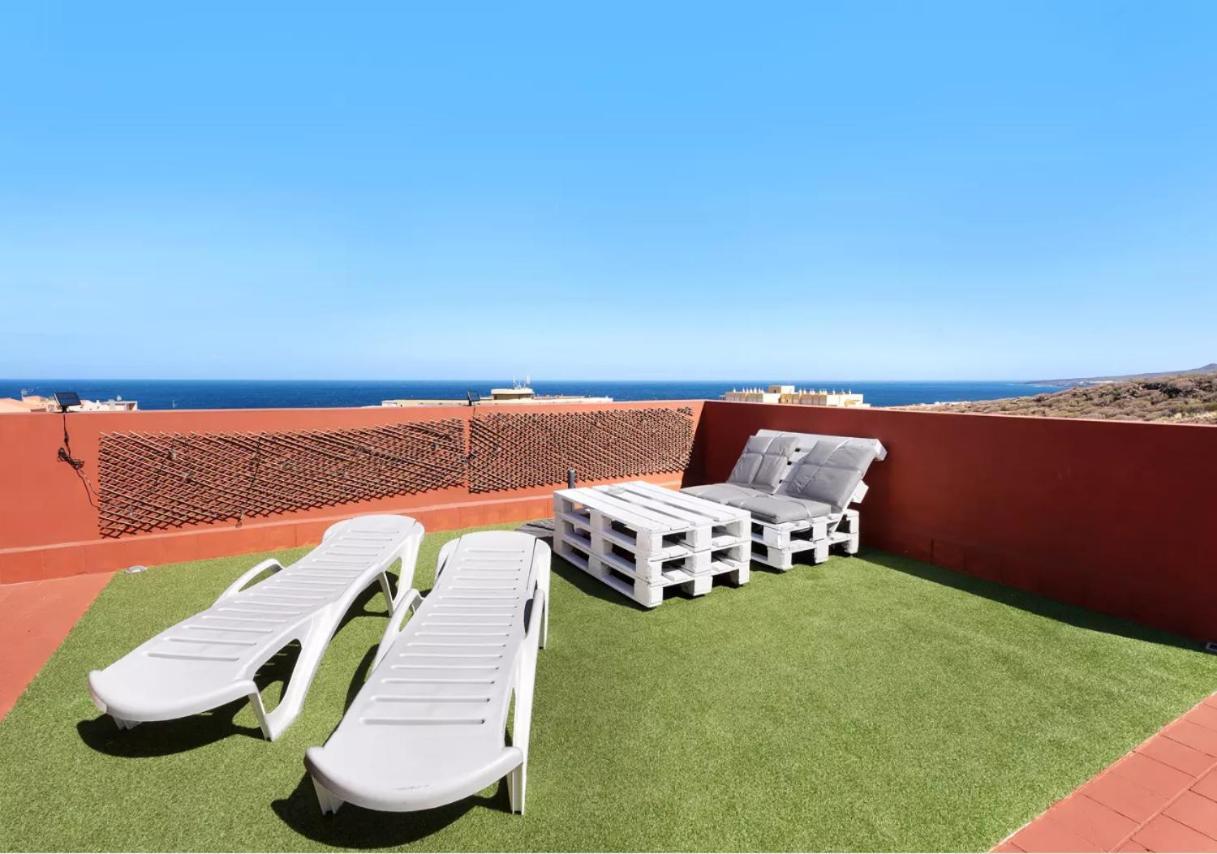 Resimar Con Vistas Al Mar En Candelaria Санта-Крус-де-Тенерифе Экстерьер фото