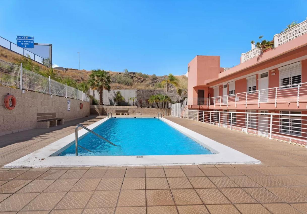 Resimar Con Vistas Al Mar En Candelaria Санта-Крус-де-Тенерифе Экстерьер фото